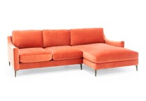 jonathan louis red sta fab sectional pieces zpkg  