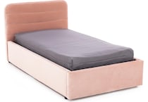 jonathan louis red twin bed package tpk  