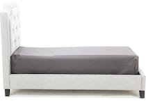 jonathan louis thrillist fog twin bed headboard   