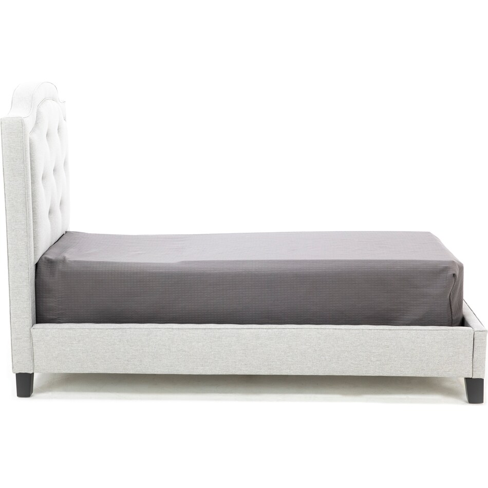 jonathan louis thrillist fog twin bed headboard   