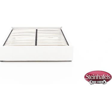 Abby Full Upholstered Storage Bed in Montera Whitesand