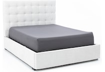 jonathan louis white queen bed package qp  