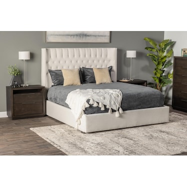 Carly Upholstered Bed
