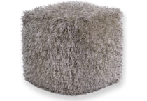 kas beige pouf   