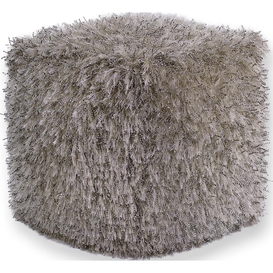 kas beige pouf   