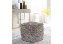 kas beige pouf   