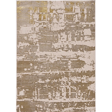 Luna Ivory/Gold Area Rug