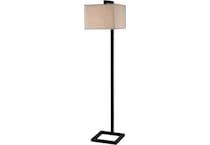 kenr black floor lamp   