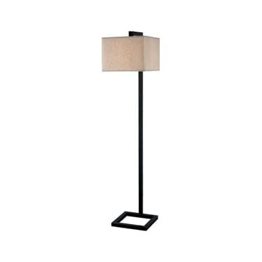 Bronze Square Floor Lamp 64"H