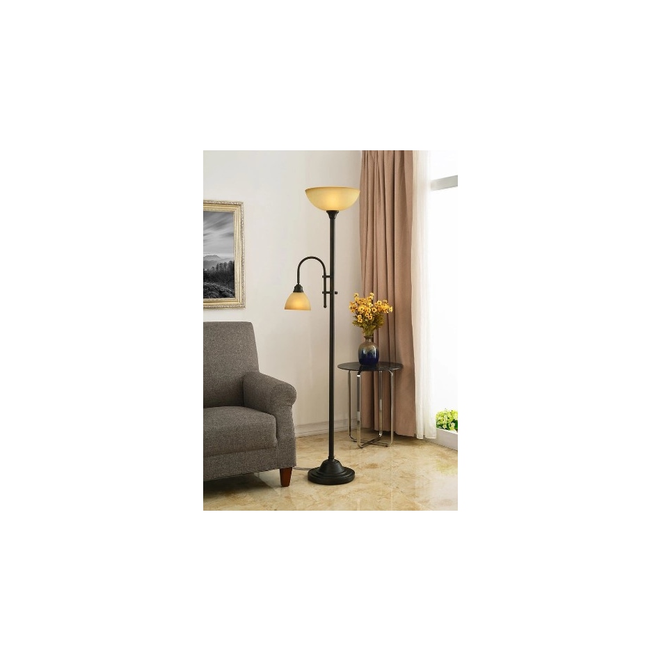 kenr brown torchiere   