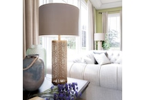 kenr gold table lamp   