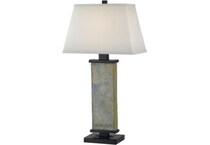 kenr grey table lamp   