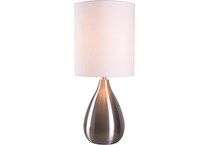 kenr silver table lamp   