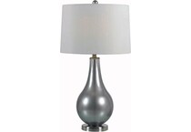 kenr silver table lamp   