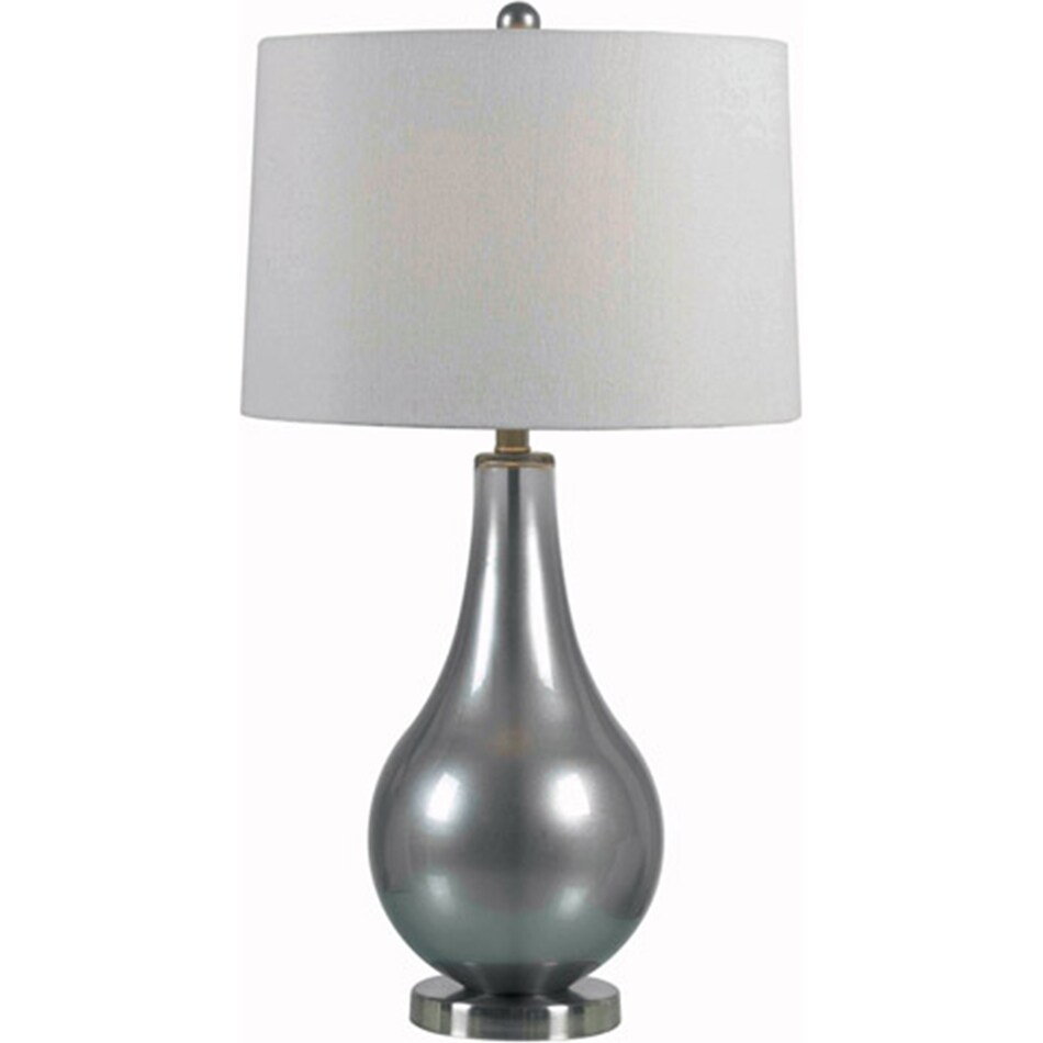 kenr silver table lamp   