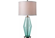 kenr teal table lamp   