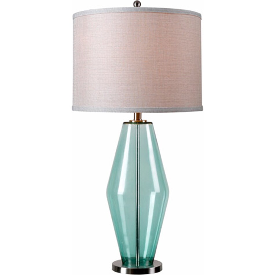 kenr teal table lamp   