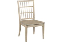kincaid furniture company inc brown inch standard seat height side chair   
