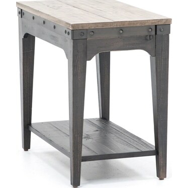 Plank Road Chairside Table