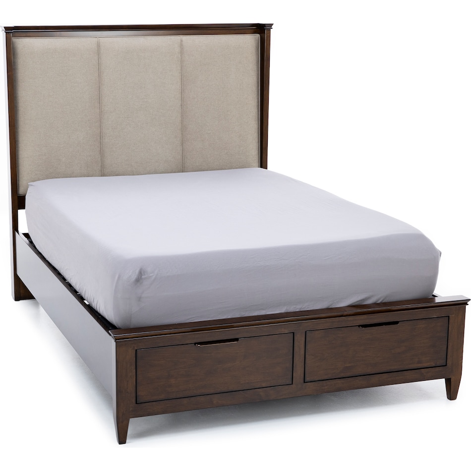 kincaid furniture amaretto queen bed package sqp  