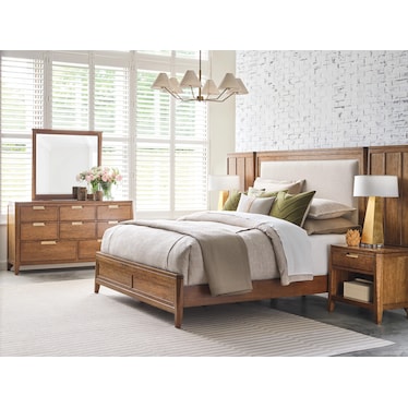 Aspire King Upholstered Bed