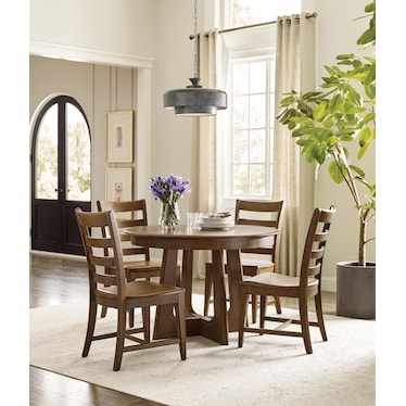 Kincaid Kafe Round Pedestal Table