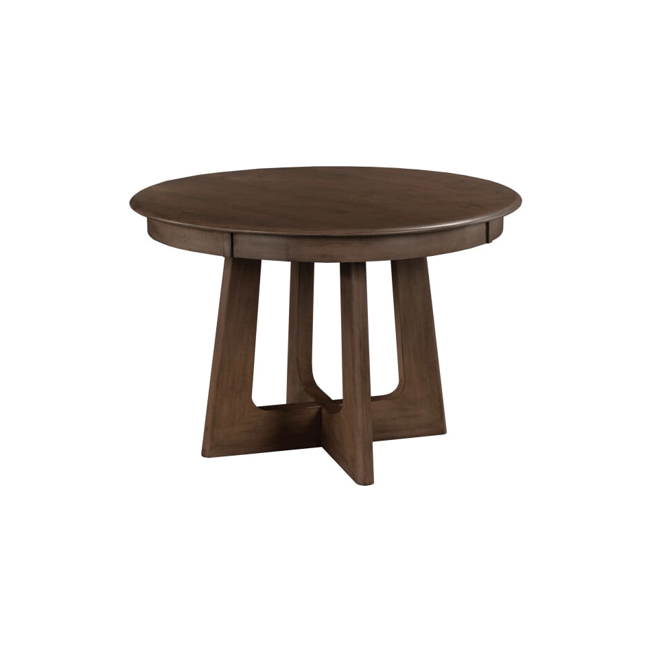 kincaid furniture brown inch standard height round oval   