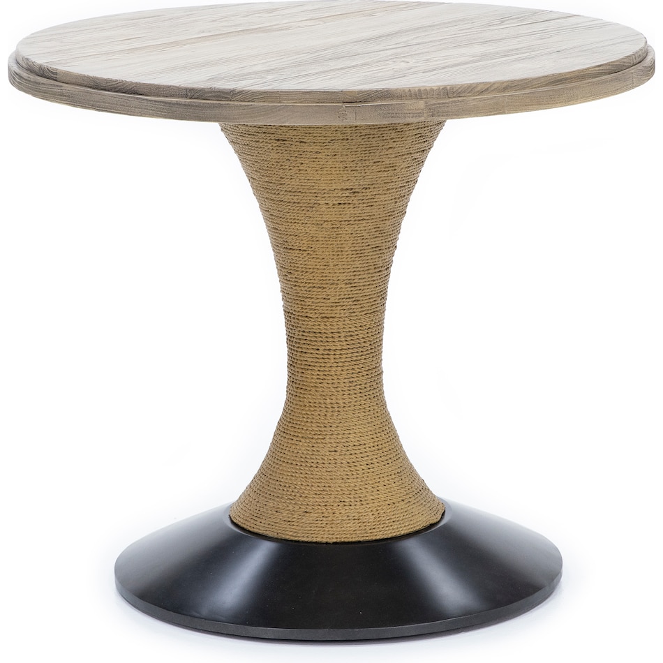 kincaid furniture brown inch bar table round oval pkg  