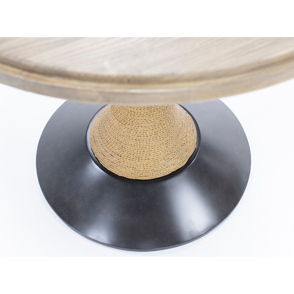 kincaid furniture brown inch bar table round oval pkg  