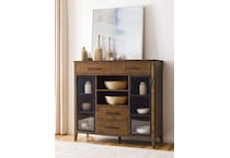 kincaid furniture brown buffet server sideboard   