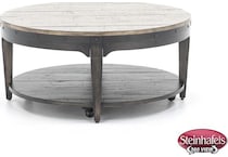 kincaid furniture brown cocktail table  image   