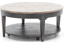 kincaid furniture brown cocktail table   