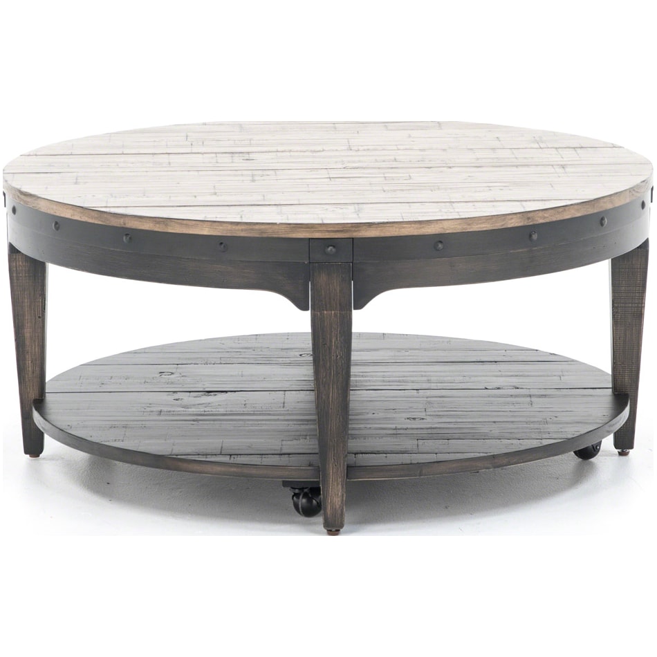 kincaid furniture brown cocktail table   