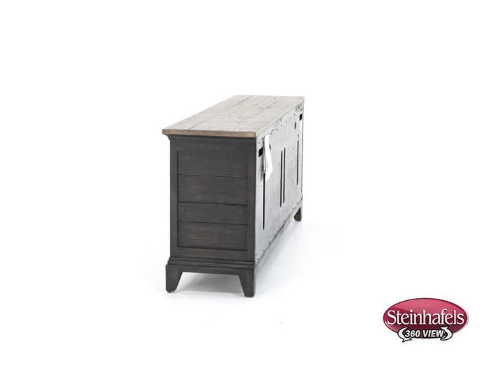 kincaid furniture brown console  image   