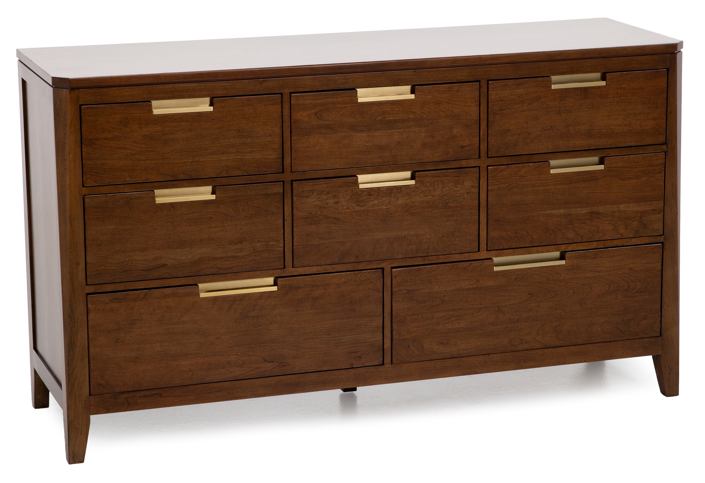 Aspire 8 Drawer Dresser In Aspire Cherry | Steinhafels