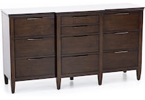 kincaid furniture brown double   