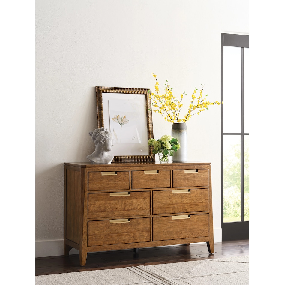 kincaid furniture brown double   