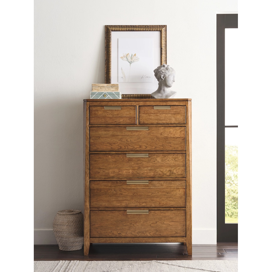 kincaid furniture brown drawer   