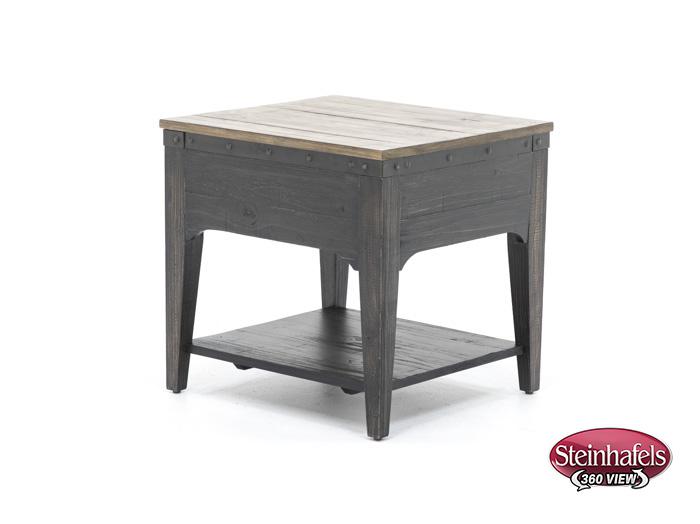 kincaid furniture brown end table  image   