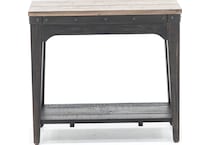 kincaid furniture brown end table   