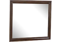 kincaid furniture brown mirror   