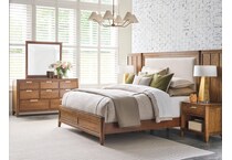 kincaid furniture brown mirror   