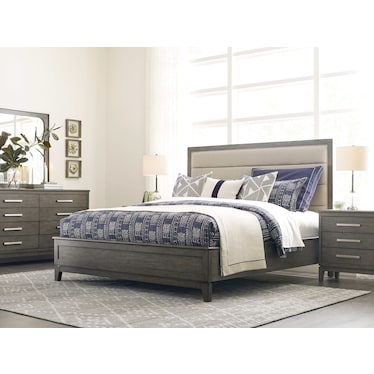Kincaid Cascade Queen Upholstered Panel Bed