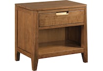 kincaid furniture brown single drawer   