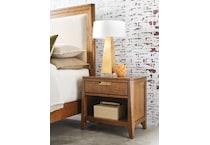 kincaid furniture brown single drawer   