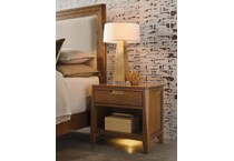 kincaid furniture brown single drawer   