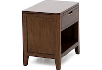 kincaid furniture brown single drawer   
