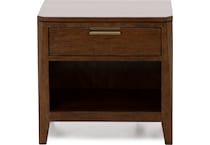 kincaid furniture brown single drawer   