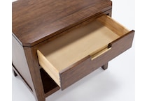 kincaid furniture brown single drawer   