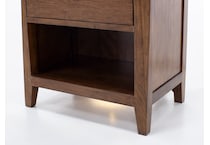 kincaid furniture brown single drawer   